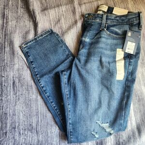 Universal Thread NWT Medium Wash High-Rise Skinny Distressed‎ Jeans Sz 10 Short